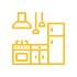 Kitchen remodeling icon