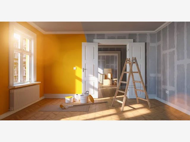 Home remodeling project - Living room renovation in DFW area